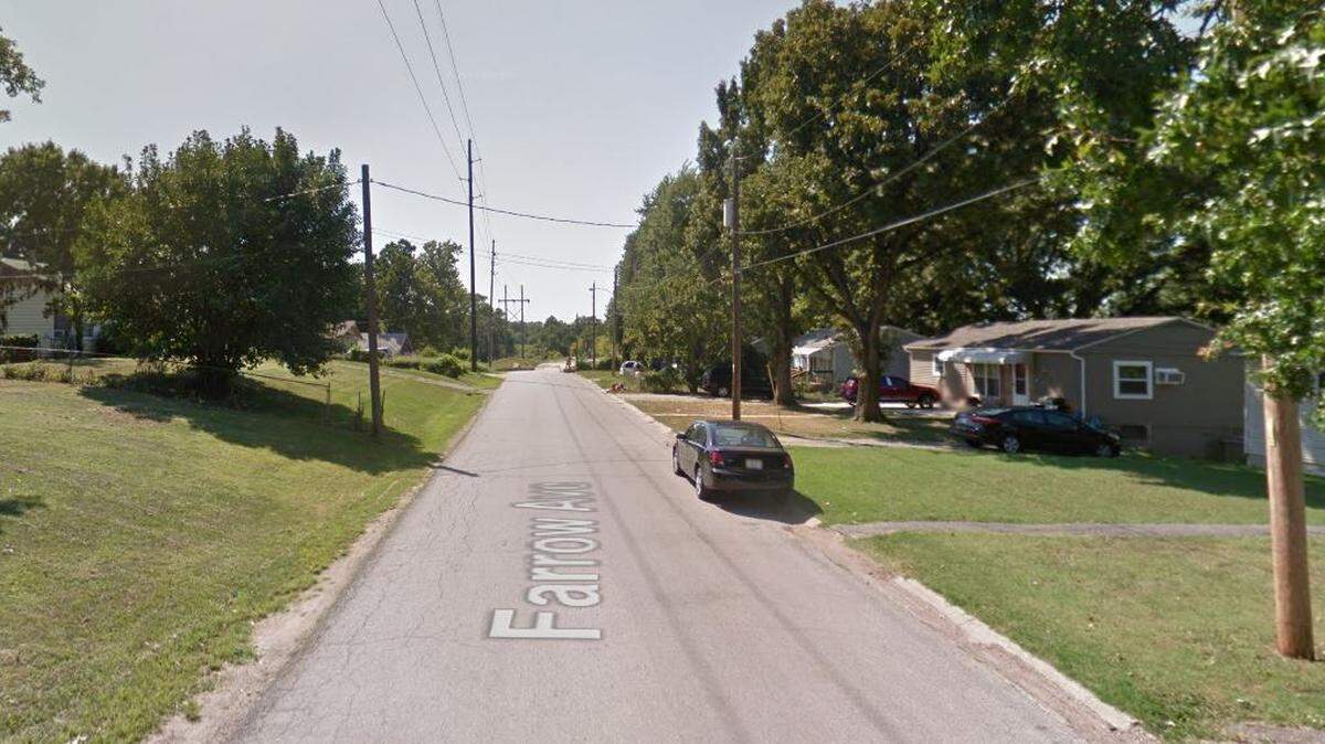 Kansas City, Kansas, police were called just after 3:30 a.m. Sunday, Aug. 20, 2023, to a shooting in the 3700 block of Farrow Avenue where they found a man suffering from gunshot wounds outside a home. A Google Maps street view image from August 2016 shows the general area.
