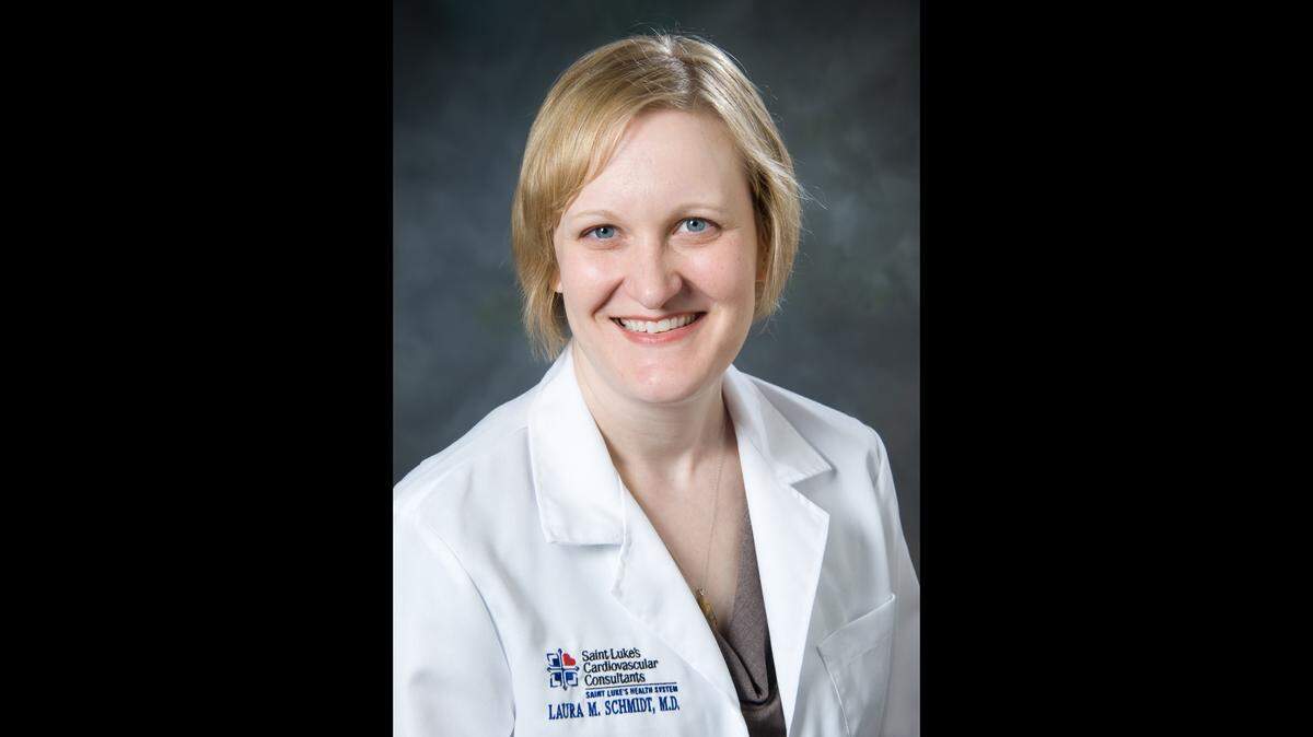 Saint Luke’s cardiologist Laura Schmidt