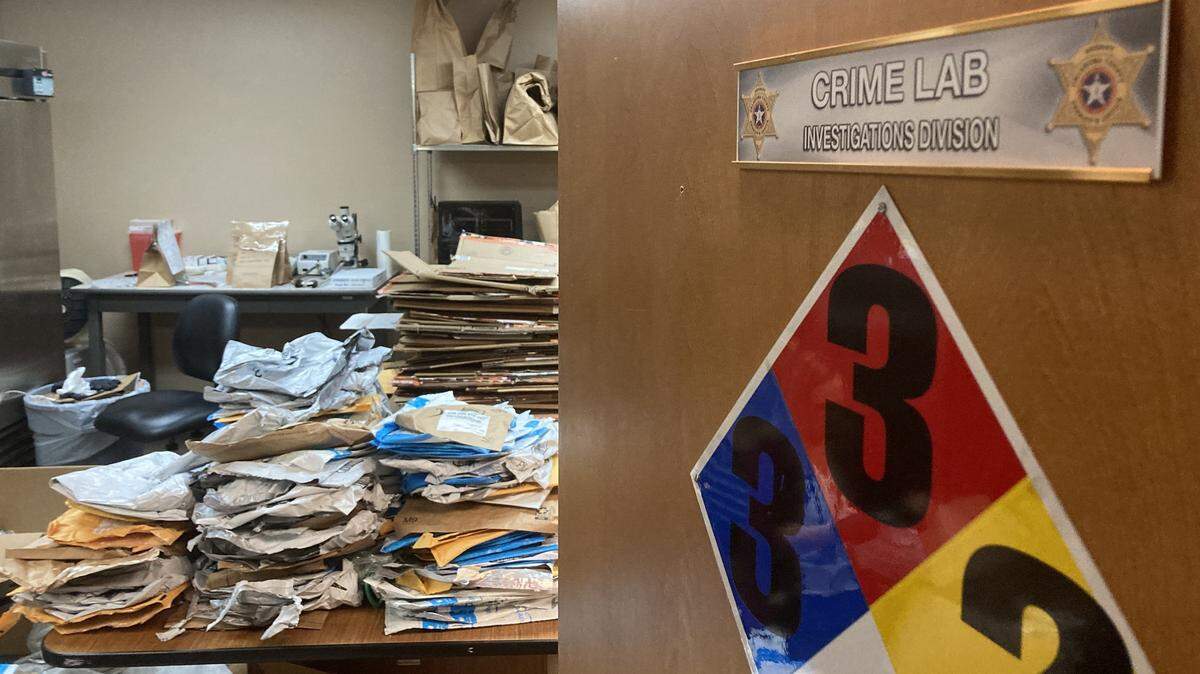 Someone dumped Amazon packages in Oklahoma, removing items they wanted, according to deputies.