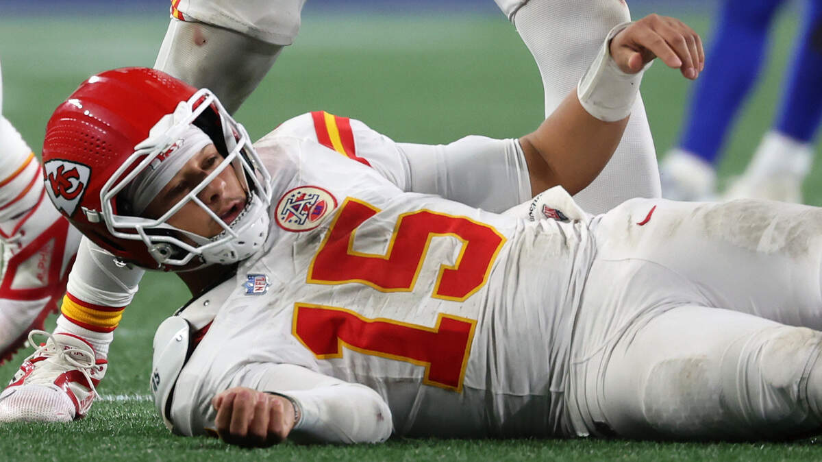 Patrick Mahomes needed help in Seattle. That help was sitting at home