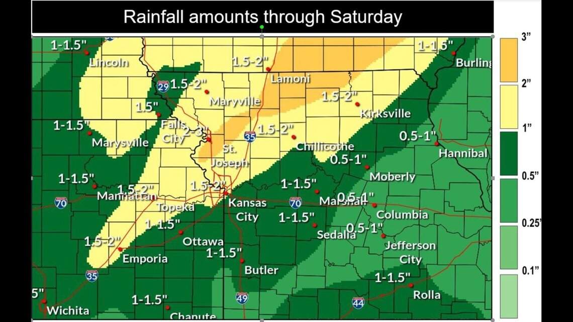 Strong cold front brings chance of severe weather to KC | Kansas City Star
