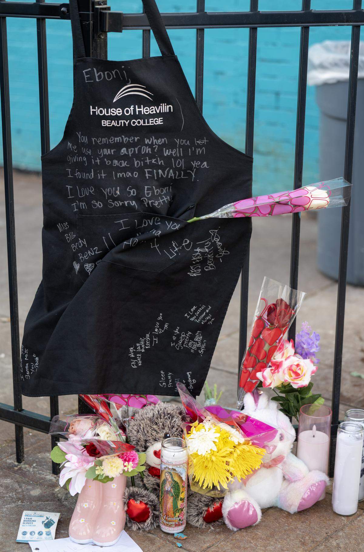One day after a nightclub shooting left two women dead, a memorial balloon release was held for victim Eboni Silas outside the nightclub, 2801 Southwest Blvd., on Monday, Feb. 16, 2026, in Kansas City. Authorities identified the victims as Eboni Silas, 29, Tishauna Ballard, 23.