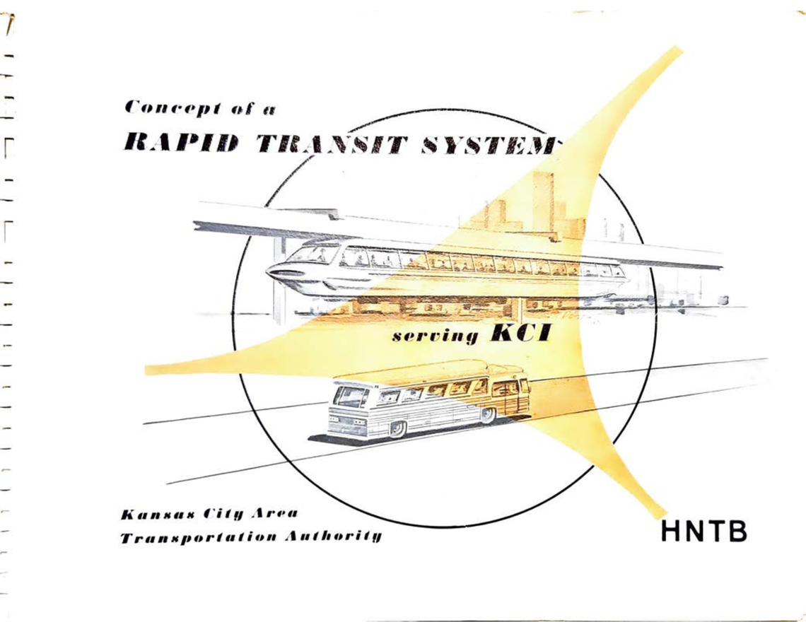 The cover of a 1968 Kansas City Area Transit Authority report