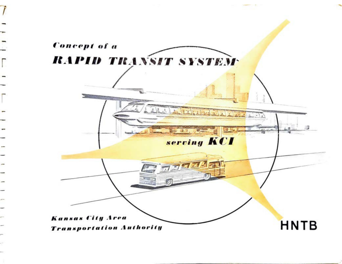 The cover of a 1968 Kansas City Area Transit Authority report