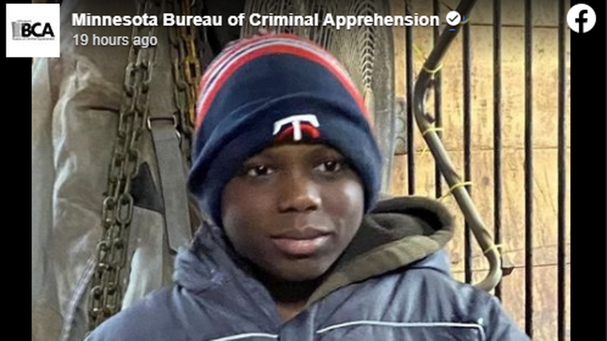Izaich Mardis, 14, is missing after he didn’t show up for school on Tuesday, Dec. 14, police in Minnesota say.