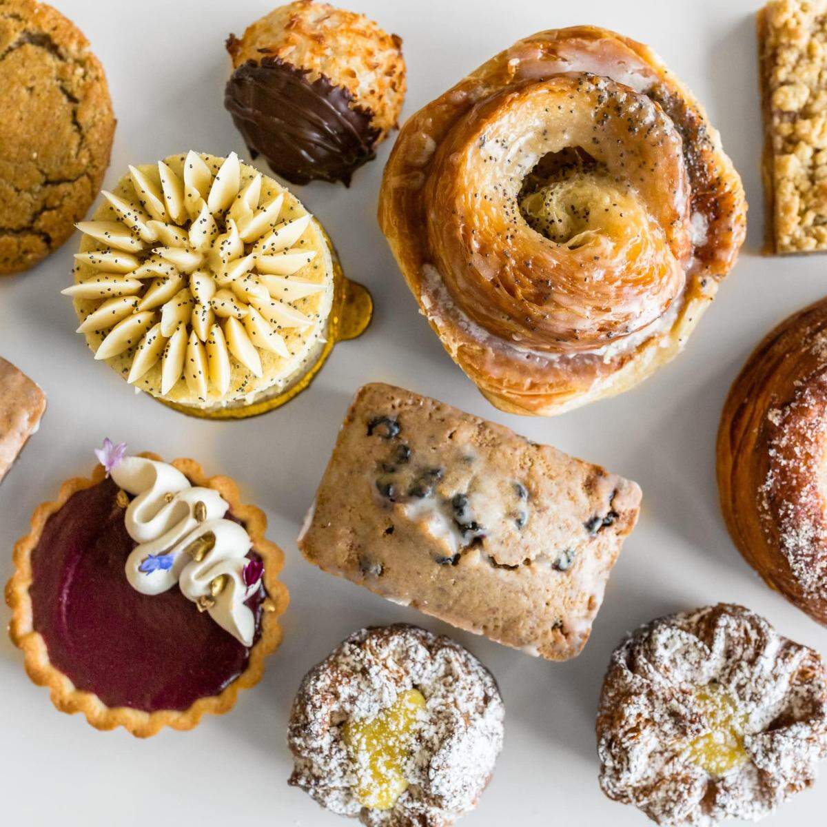 The two Messenger coffee shops on the Plaza are serving pastries from Ibis Bakery.
