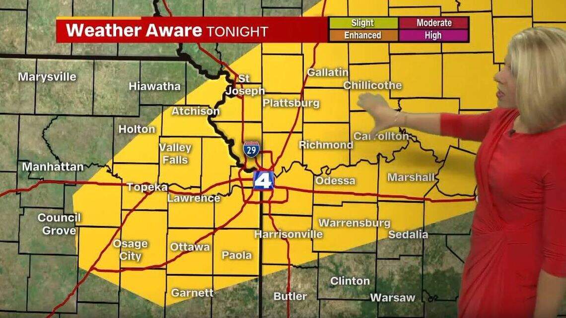 KC weather: threat of severe weather, showers and storms. | Kansas City ...