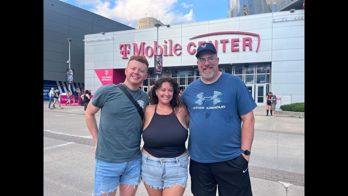 Skylar Nolan, Shannon Esopi and Robert Reed went to Shinedown’s concert at T-Mobile Center in Kansas City on Tuesday, July 29. It marks the first time Nolan and Esopi saw a show inside the venue.