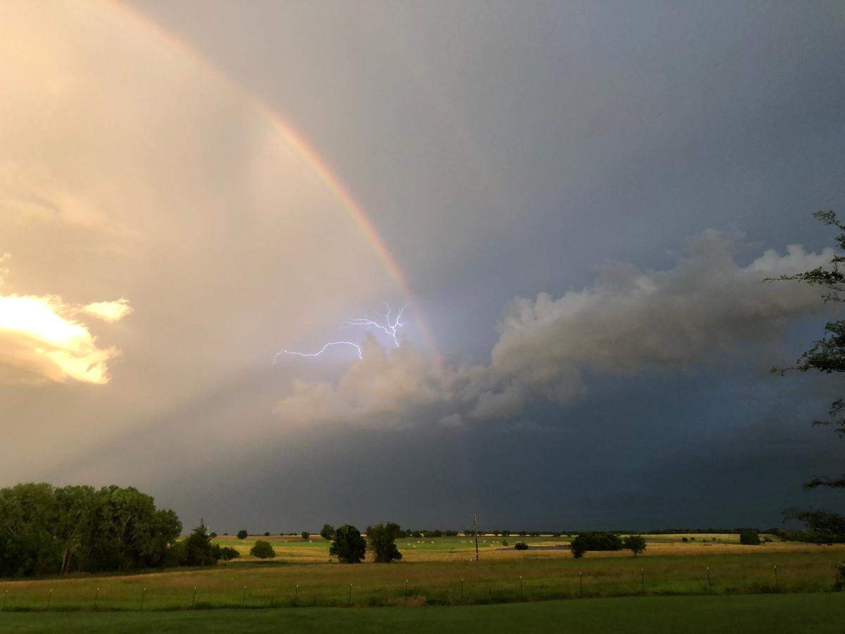 A storm developing
