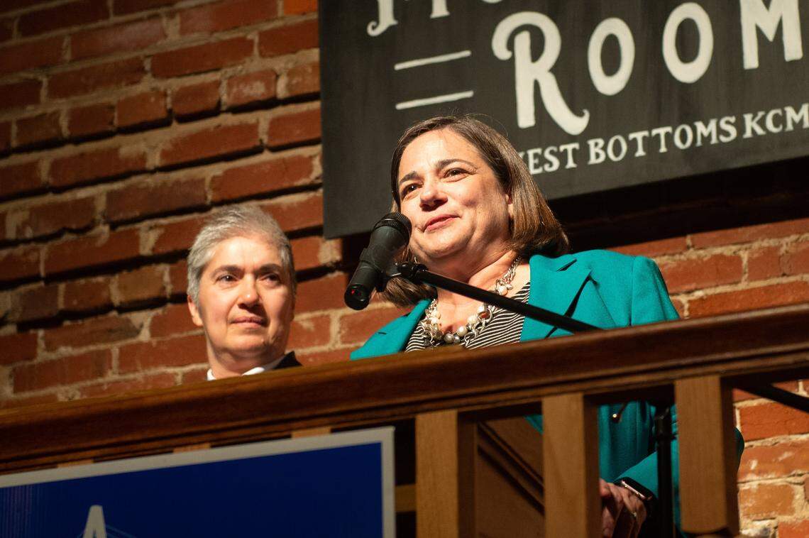 Jolie Justus is one of the Missouri Democrats being urged by national party leaders to consider a run for Congress. She says she’s not interested.