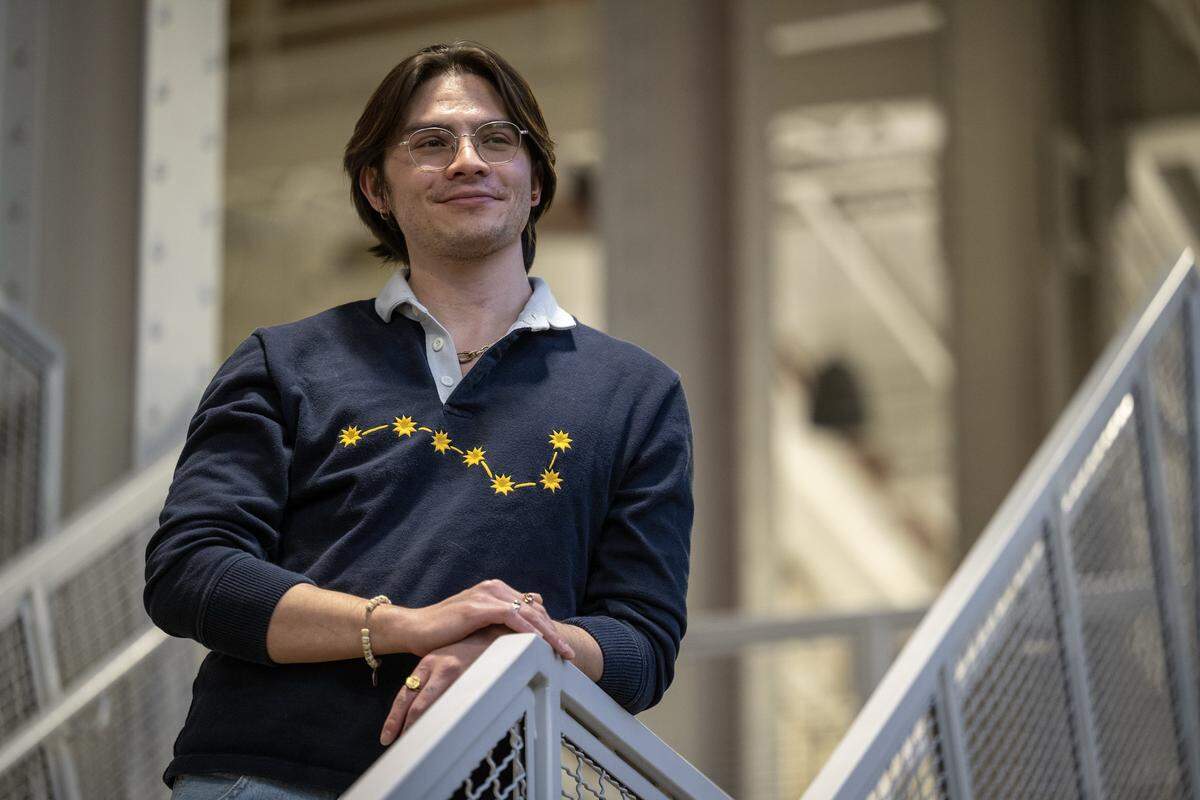 Durante Verzola choreographed “Meditations” for the Kansas City Ballet's latest production, “New Moves.” He spoke about the production on Wednesday, Jan. 27, 2026, in Kansas City.