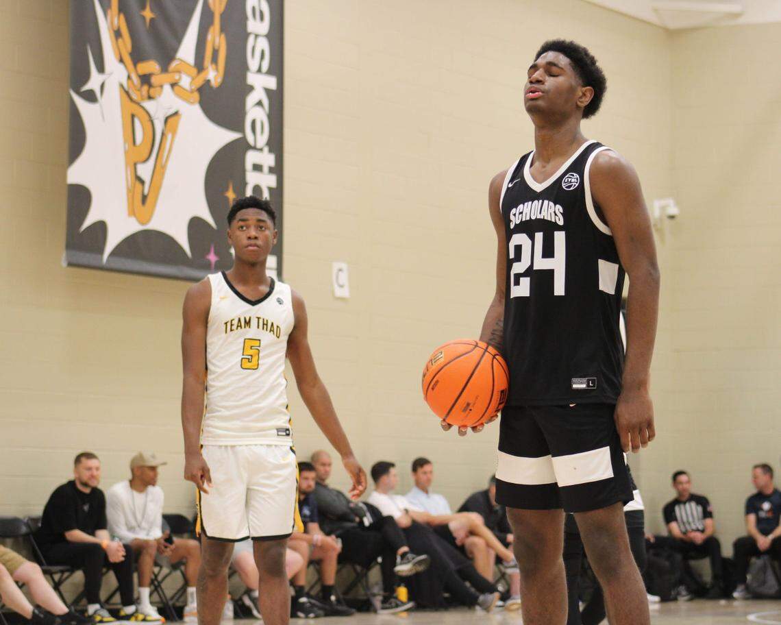 Billy Richmond (24) averaged 18 points per game this season on the Nike EYBL circuit.