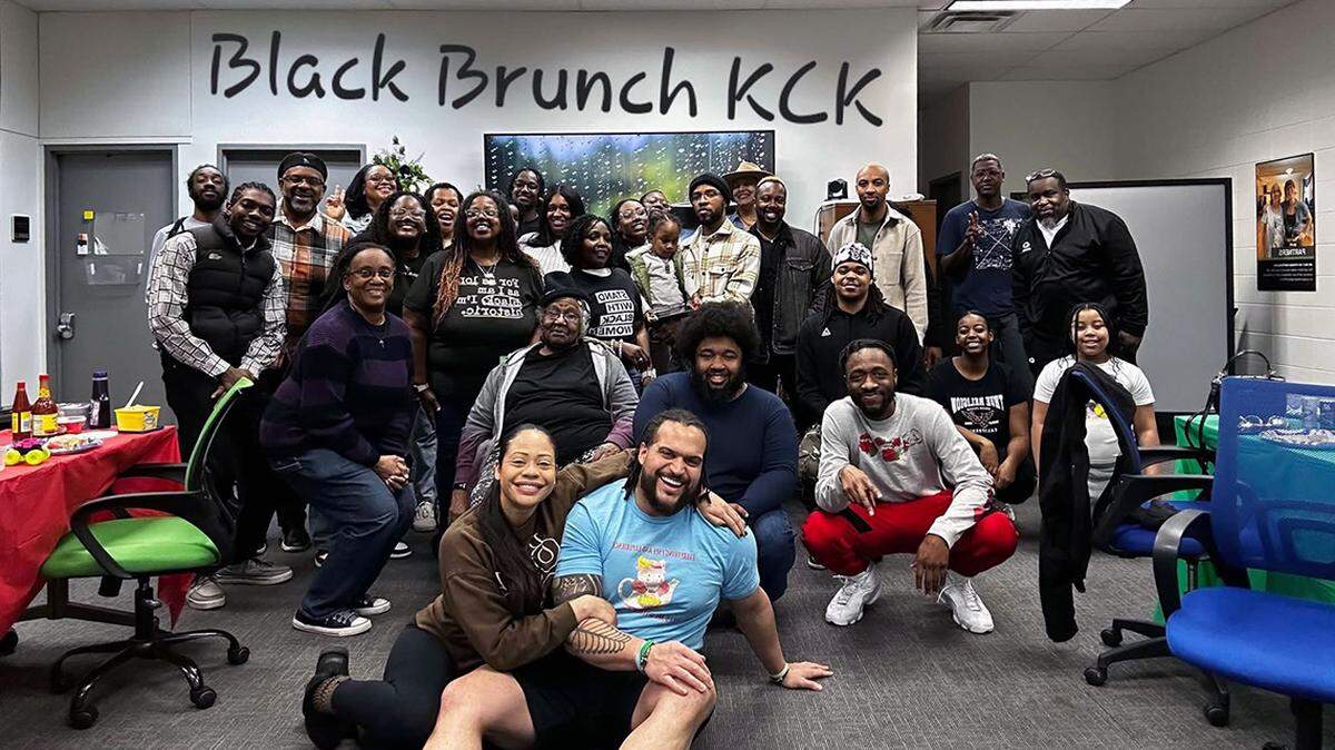 Kansas City, Kansas, Black Brunch, courtesy of organizer Caleb Stephens