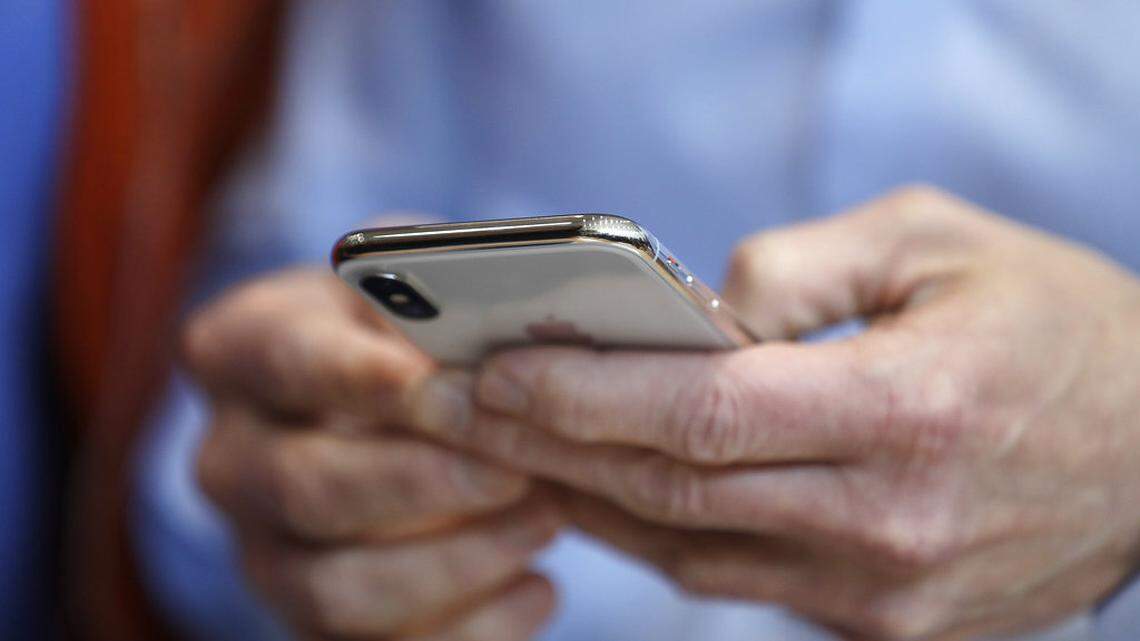 Cold weather can cause your phone battery to lose its charge more quickly. (AP Photo/Marcio Jose Sanchez)