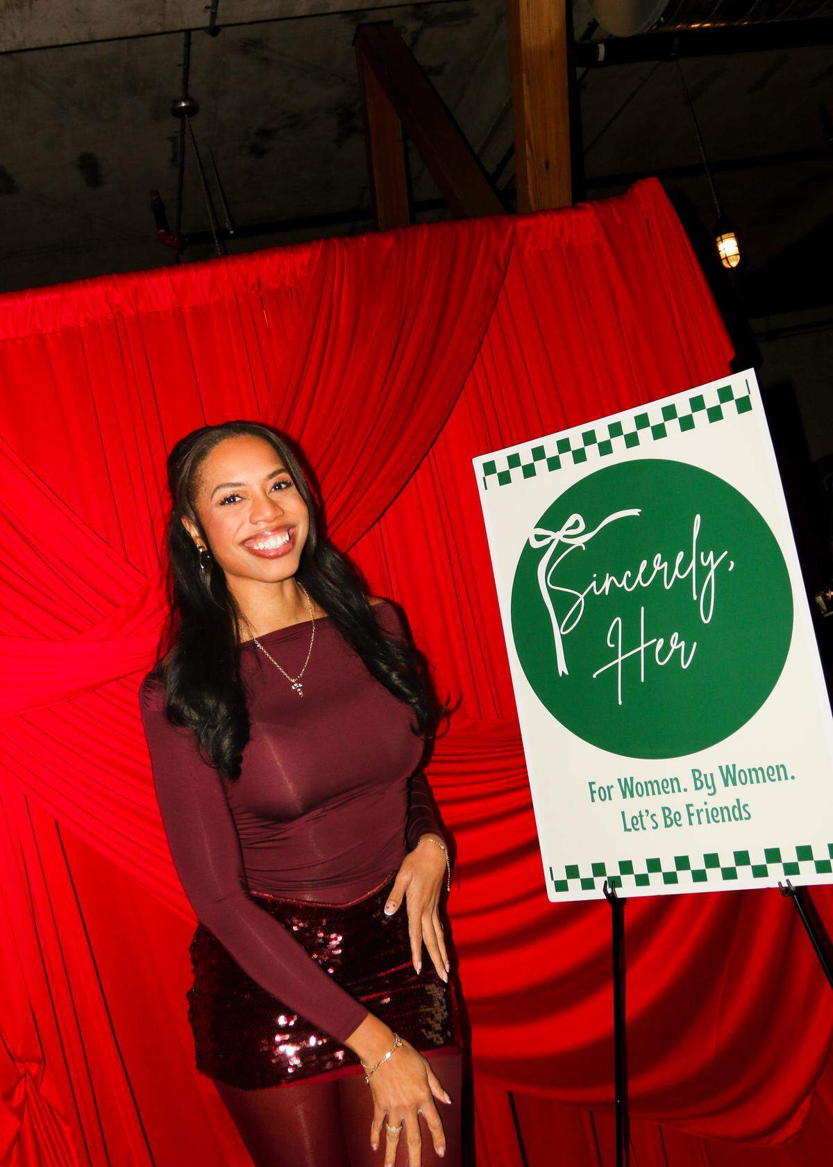 Lauren Scott is the founder of Sincerely, Her, a women’s social club that provides monthly events in Kansas City for women to make friends through activities, while also supporting local women-owned businesses.