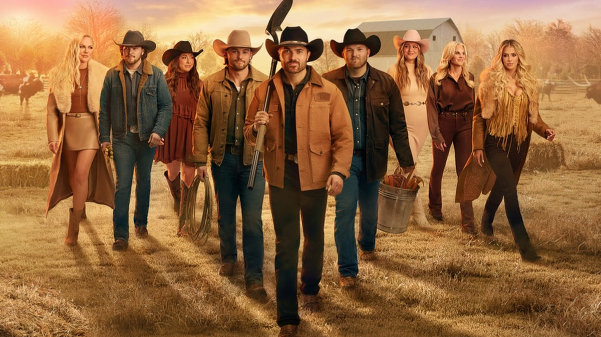 The cast of the third season of “The McBee Dynasty: Real American Cowboys”: Galyna Saltkovska, Brayden McBee, Alli McBee, Jesse McBee, Steven McBee Jr., Cole McBee, Kacie Adkinson, Kristi McBee, and Allie Eklund.