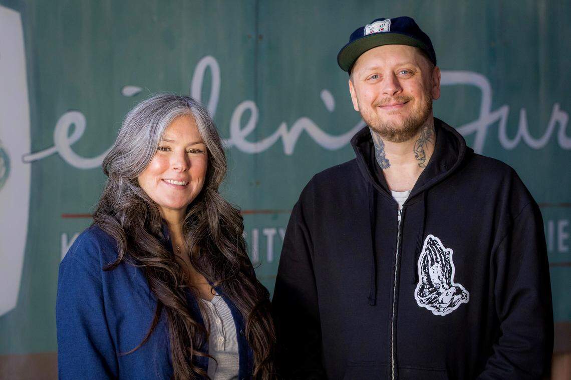 Candice Moore and Rick Mullins are launching a restaurant in the old Seiden’s Furs building.
