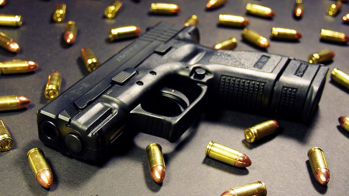 gun firearm pistol handgun bullet shoot shooting violence