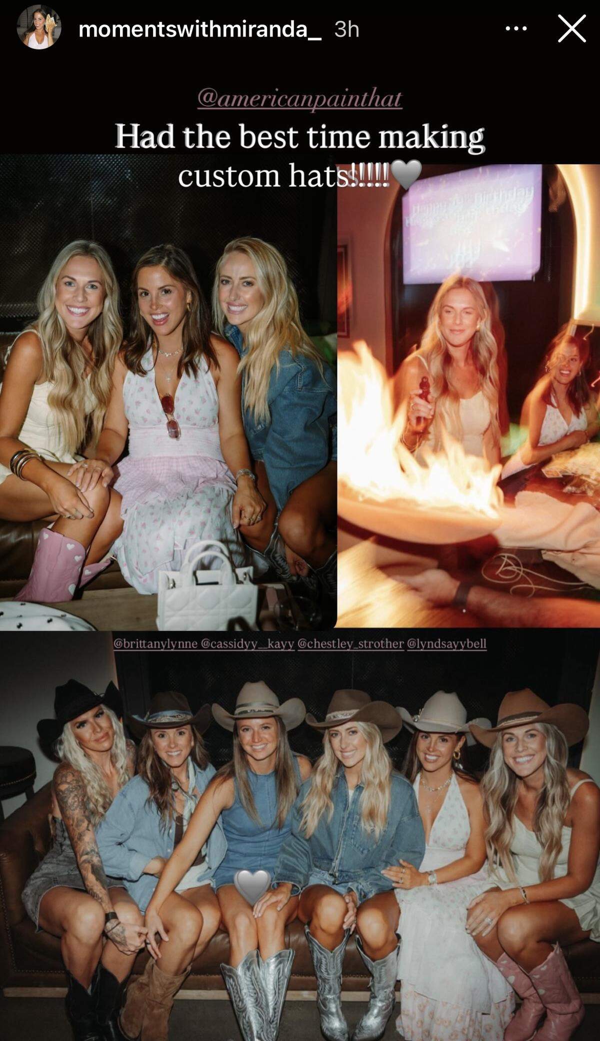 Every cowgirl needs a hat.