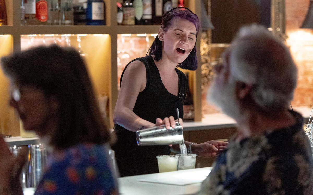 Home-schooled and raised in a conservative Christian family, Vonne Whitman says her life has changed greatly. One thing hasn’t. “I’ve always sung at work,” she said. “That’s just part of who I am.”