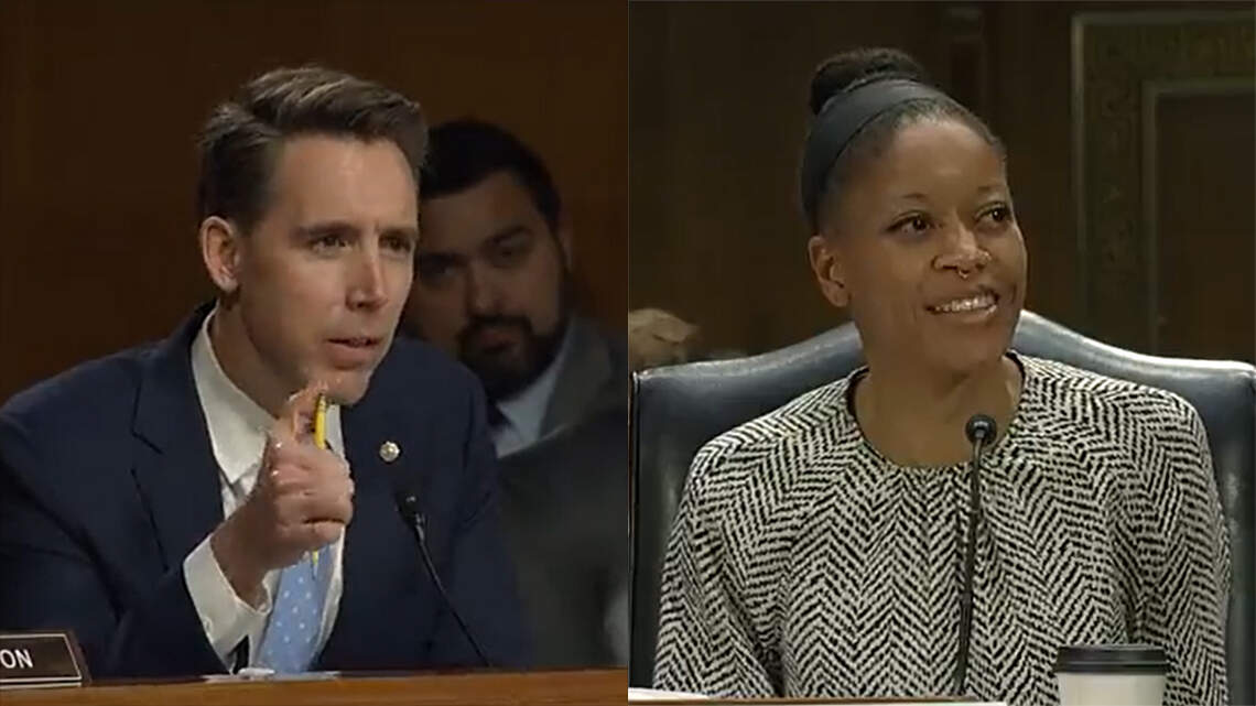 Sorry, liberals: Josh Hawley is delighted a Berkeley professor called him transphobic