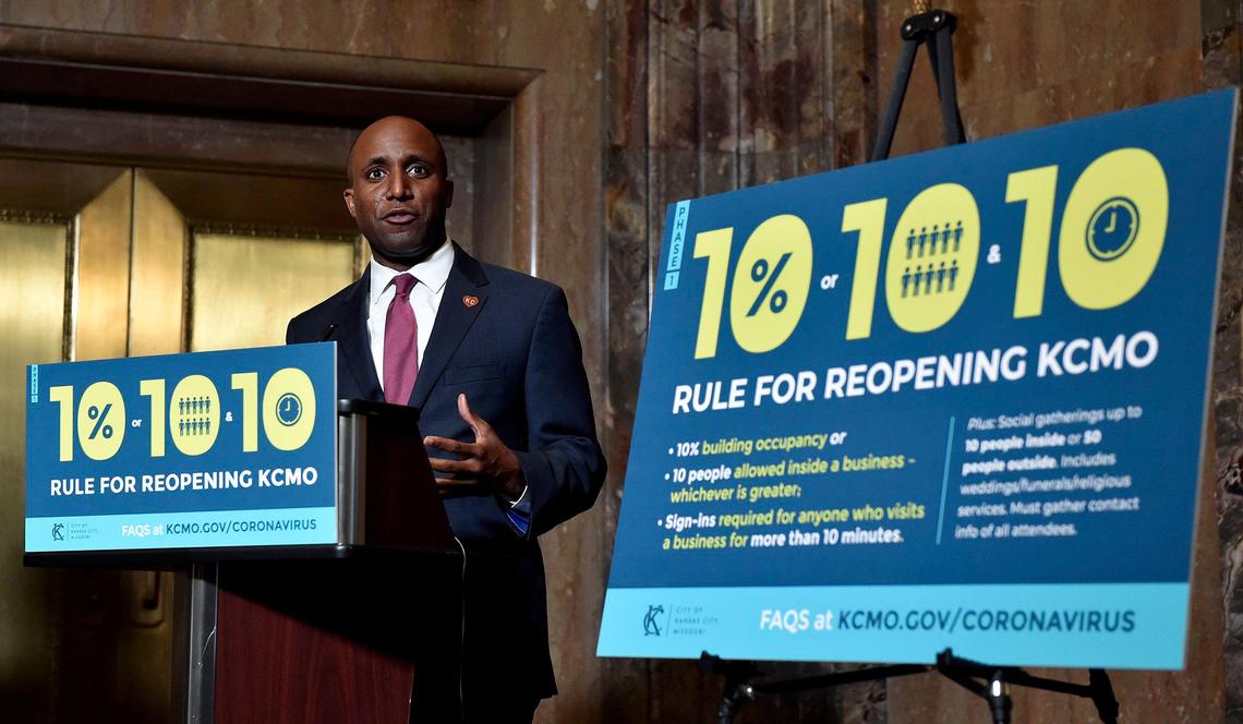 Mayor Quinton Lucas last week revealed the “10/10/10” plan for the city’s reopening.