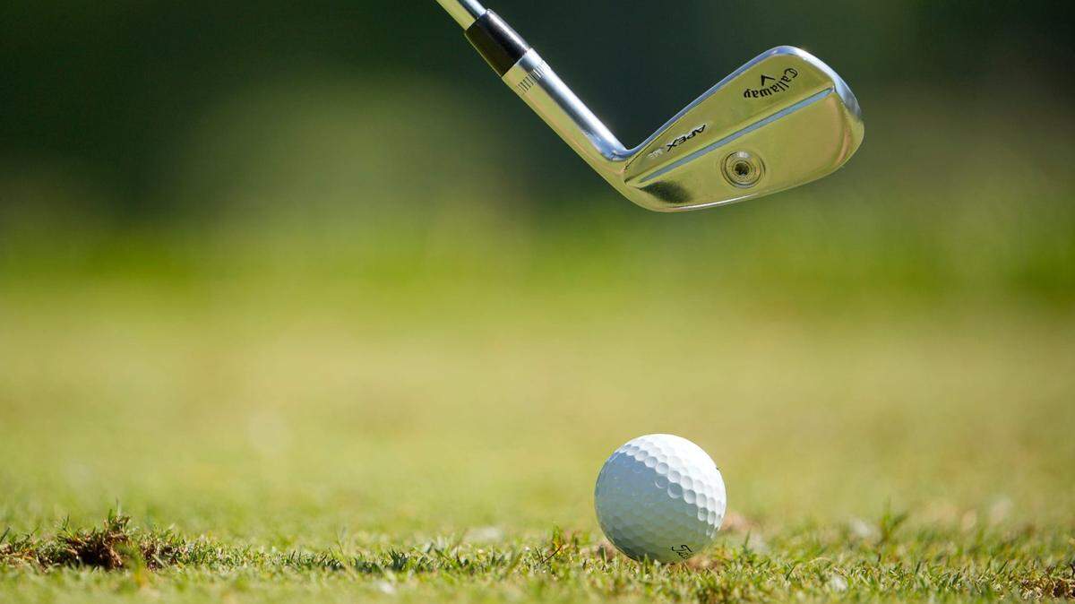 In this June 3, 2022 file photo, a golfer approaches his ball on the 8th hole at the Memorial Tournament at Muirfield Village Golf Club in Dublin, Ohio.