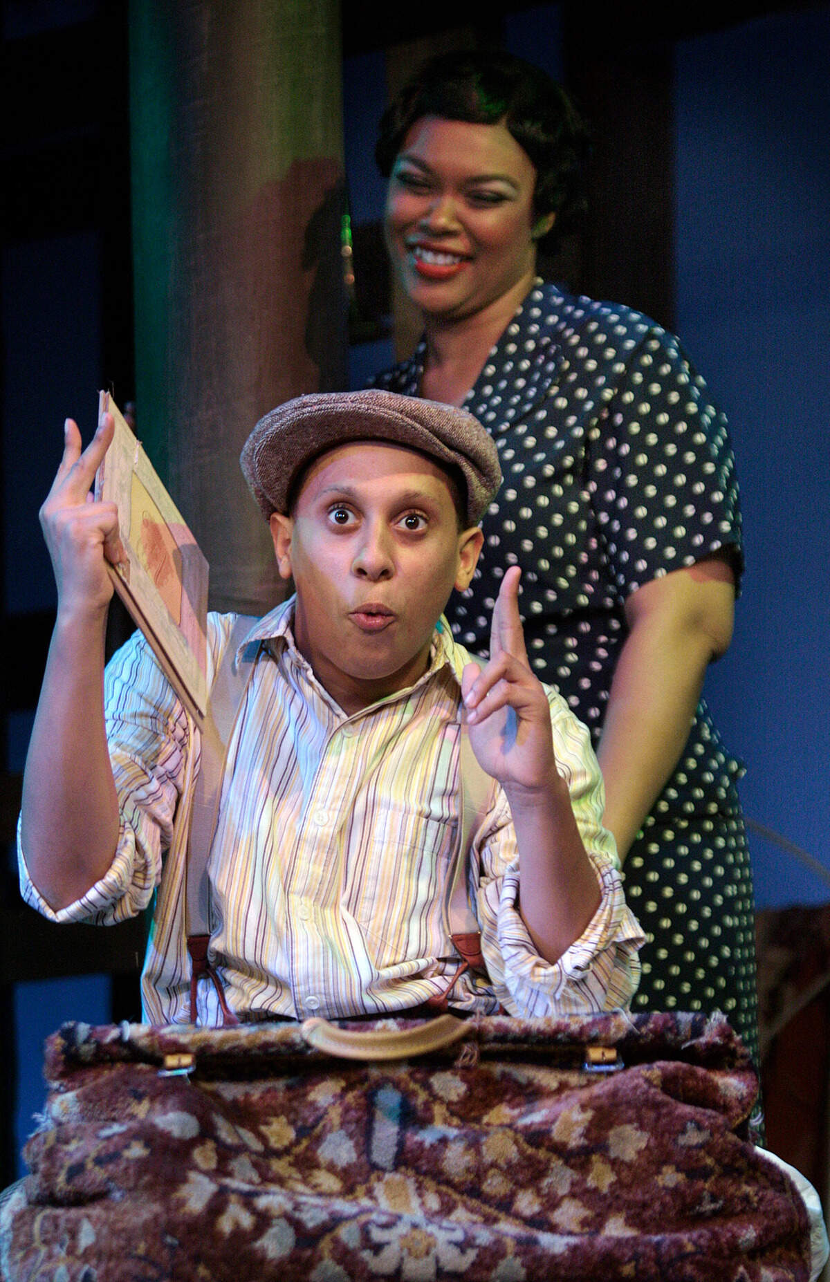 In 2013, when he was a senior at Bishop Miege High School, Aaron Branch starred in The Coterie Theatre’s production of “Bud, Not Buddy” at Crown Center. Enjoli Gavin played his mom.