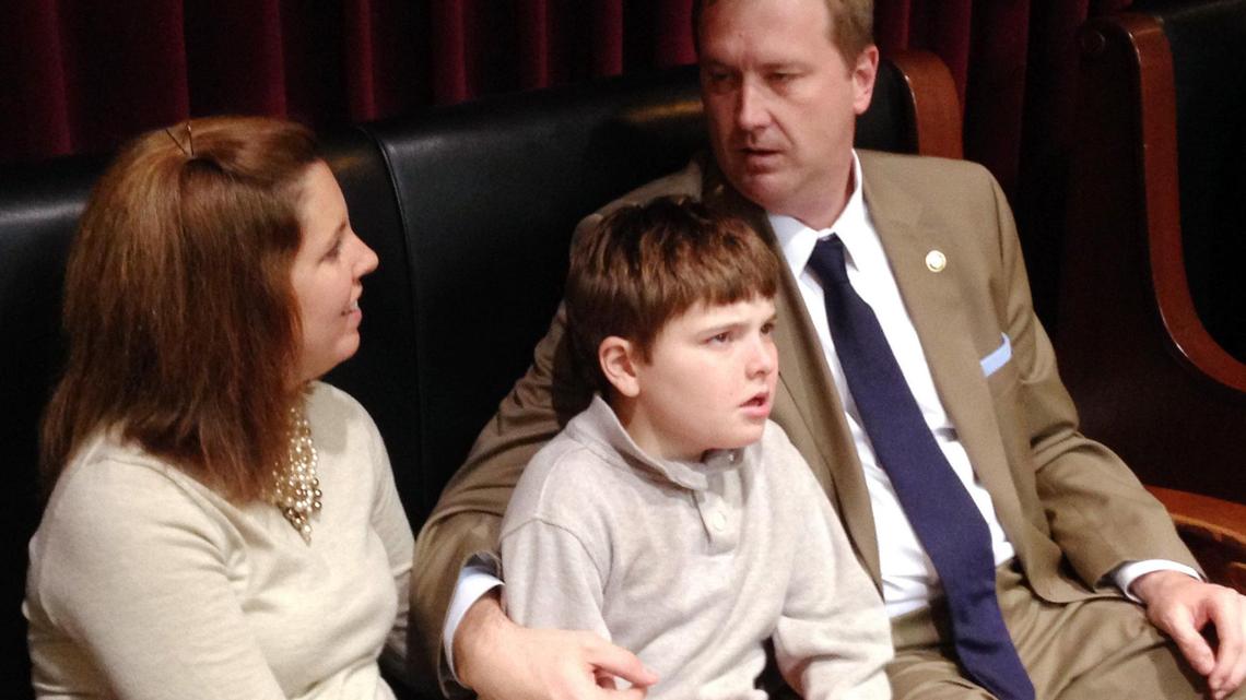 ‘A mourning that doesn’t really ever end’: How Schmitt was sparked to advocacy by son’s illness