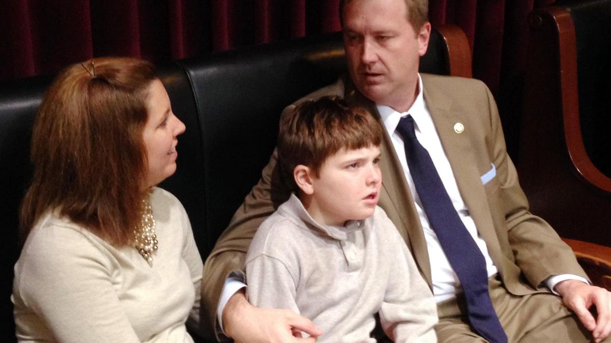 ‘A mourning that doesn’t really ever end’: How Schmitt was sparked to advocacy by son’s illness