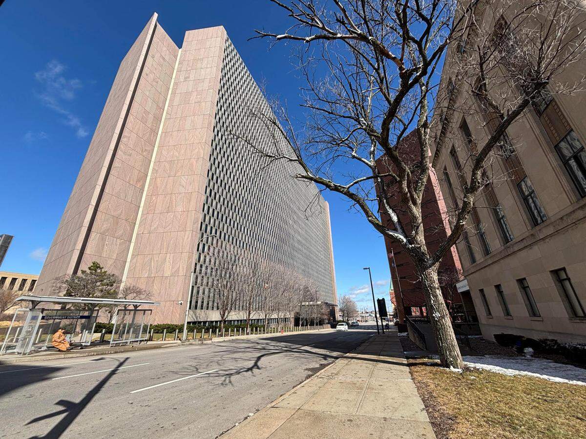 The Richard Bolling Federal Building in Kansas City. The Social Security Administration has a significant presence in the building.