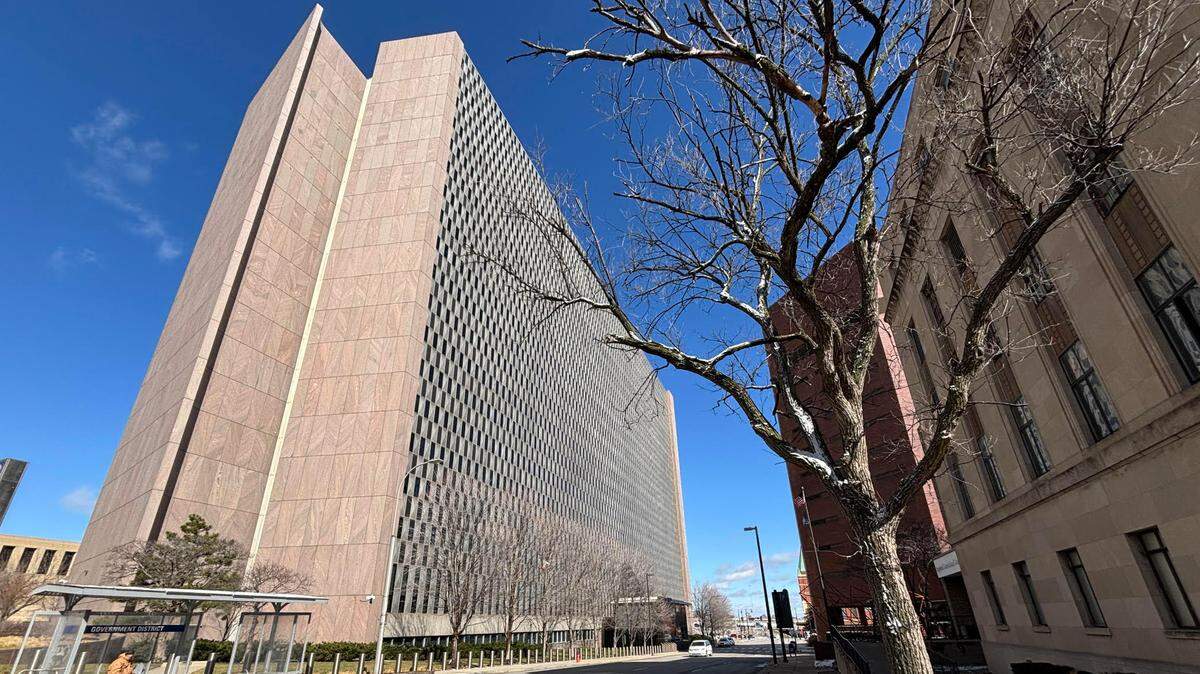 The Richard Bolling Federal Building in Kansas City. The Social Security Administration has a significant presence in the building.