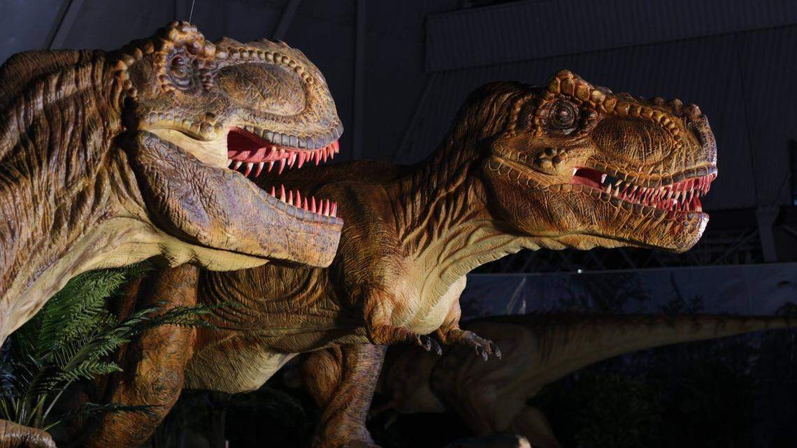 The dinosaurs of Jurassic Quest will invade March 4-6 at Hale Arena.