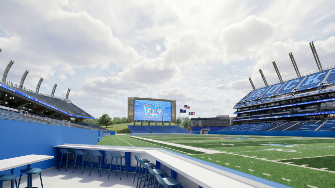 What will capacity be for David Booth Kansas Memorial Stadium this football season?