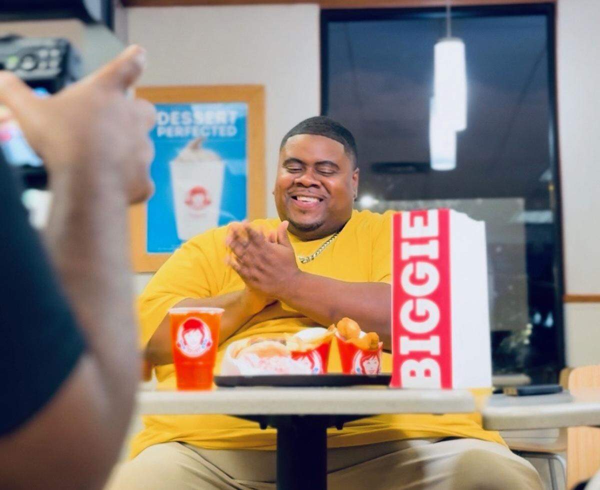 “Every time I create for one of our restaurants or local businesses, I’m always like, I hope it goes viral,” said Clarence Lomax.