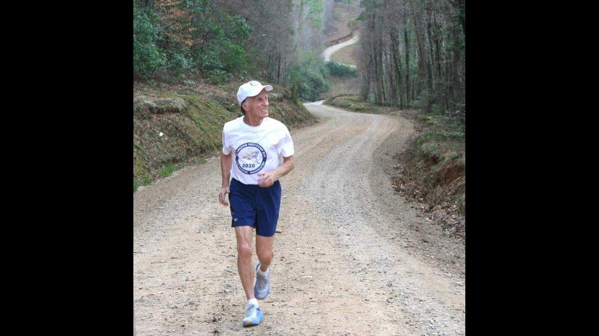 Stan Cottrell, 78, is in the midst of a 100-day cross-country run across America to promote charity. And he made a stop in Kansas City along the way.