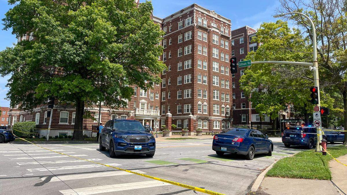 One person is dead after a shooting that was heard by firefighters on a medical call at midtown Kansas City apartment building. Firefighters were not in danger at the time of the shooting, said Battalion Chief Michael Hopkins, a spokesman for the Kansas City Fire Department.