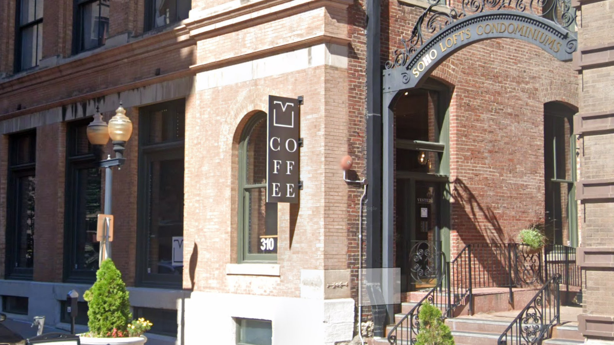 Vested Coffee’s Garment District location, one of two local shops that will close Dec. 23.