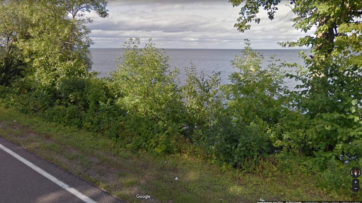 Highway maintenance workers found a tote filled with human remains in a ditch near the Mille Lacs Lake shoreline, authorities said.
