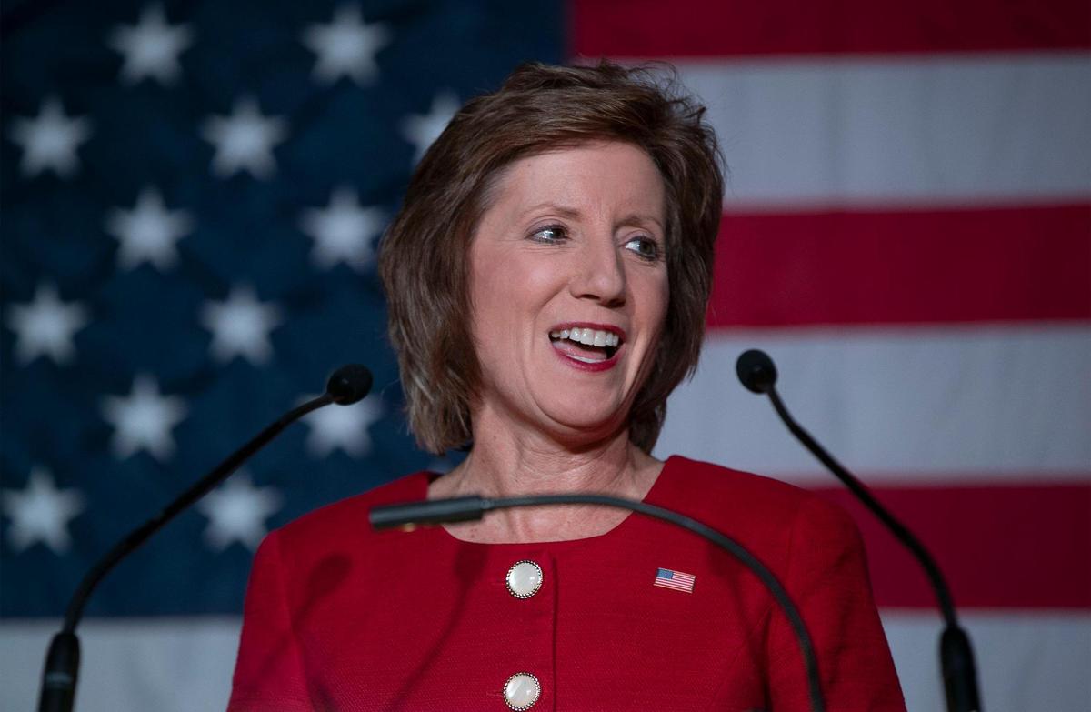 Rep. Vicky Hartzler concedes her bid to represent Missouri in the U.S. Senate Tuesday, August 2, 2022, in Garden City, Missouri, after Missouri Attorney General Eric Schmitt was declared the winner.