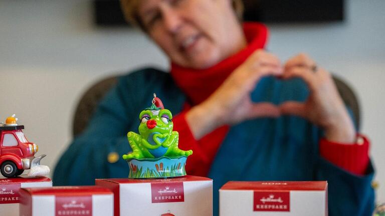 ‘Humor and magic’: How a Hallmark ornament designer creates elaborate holiday keepsakes