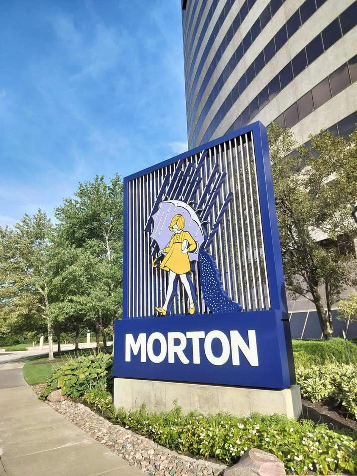 The Morton Salt Girl is front and center at Morton Salt’s new headquarters in Overland Park.