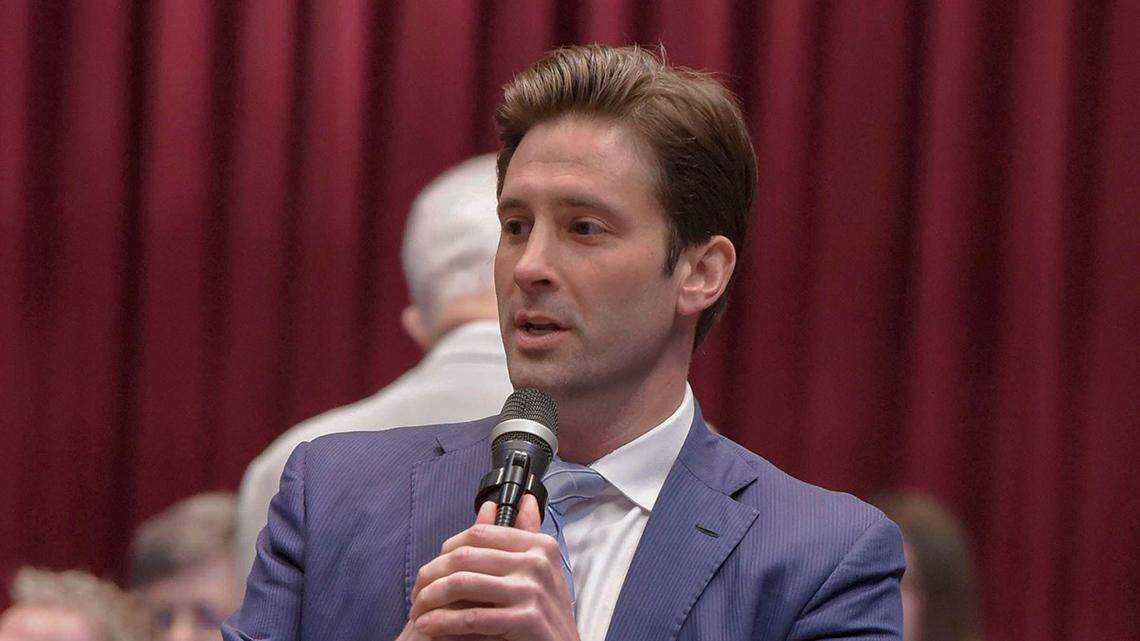 Incoming Missouri Sen. David Gregory is pictured in this photo when he served in the Missouri House.