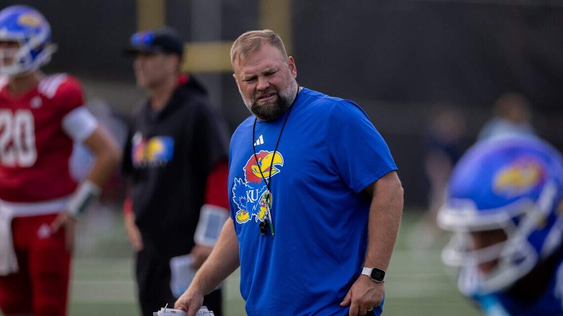 KU football’s QB competition remains open. Even one coach joked he wants the job