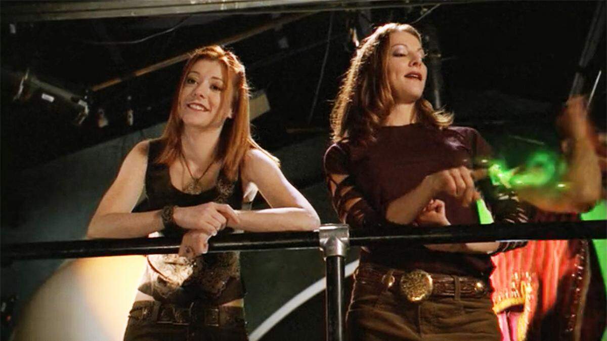 Pretend ones have been all over pop culture for years, like Willow and Amy in “Buffy the Vampire Slayer.”