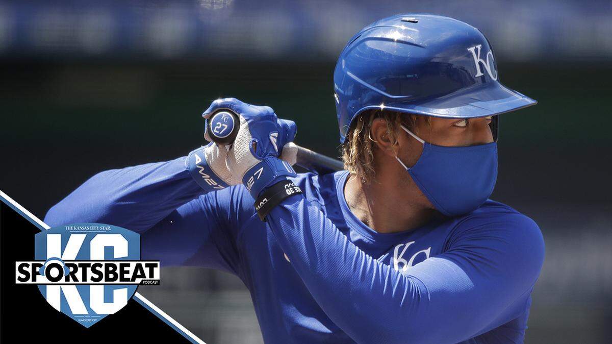 The Kansas City Royals’ Adalberto Mondesi is back with the rest of the Royals.