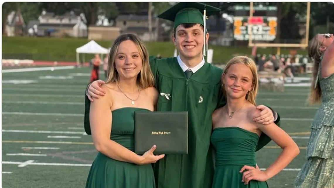 Two girls suffered life-threatening injuries when their electric scooter was struck by a car, Pennsylvania police said.