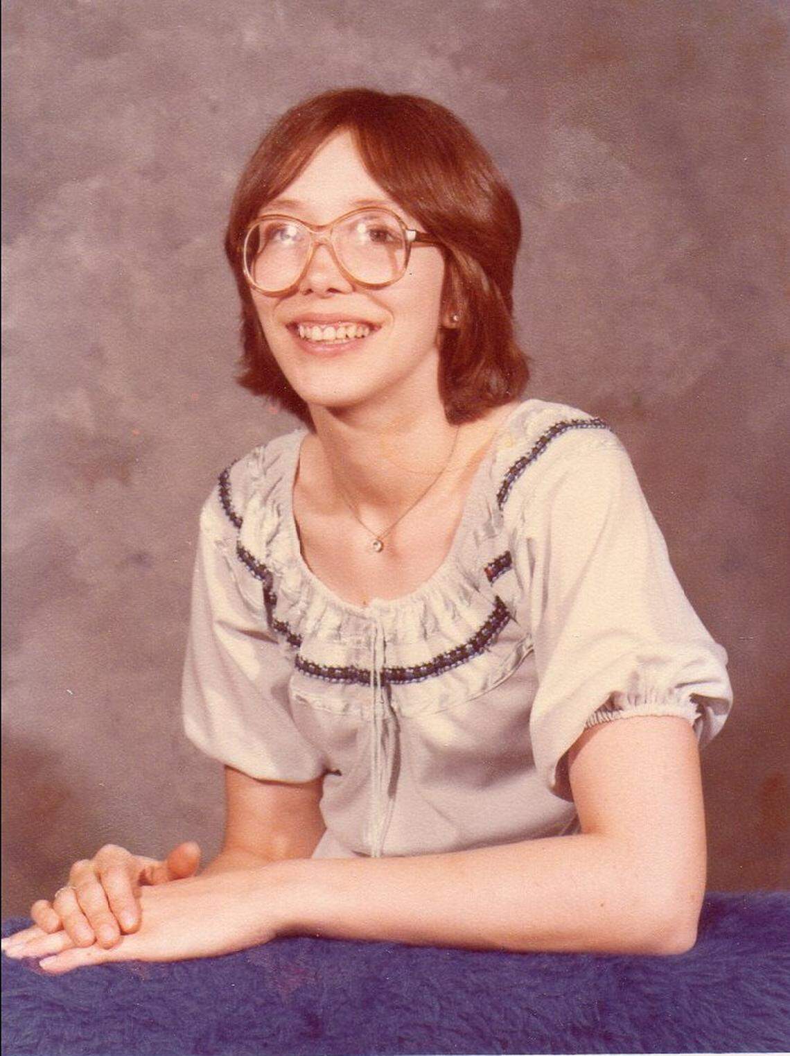 Sandra Hemme as a teenager