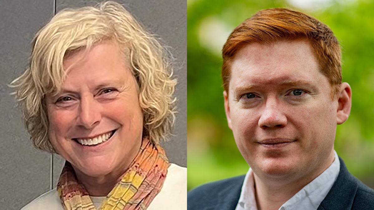 Nancy Boyda and Matt Kleinmann, Democratic candidates for Kansas 2nd Congressional District