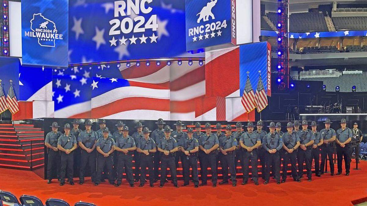 Missouri sent 30 troopers to help provide security at the Republican National Convention in Milwaukee, Wisconsin earlier this summer, a patrol spokesman said. Troopers were assigned to work 12-hour shifts on each day of the event; associated expenses are reimbursed to the patrol by the state of Wisconsin, the spokesman said.